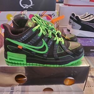 Nike Air Dunk Off White Green Strike Size 9.5
